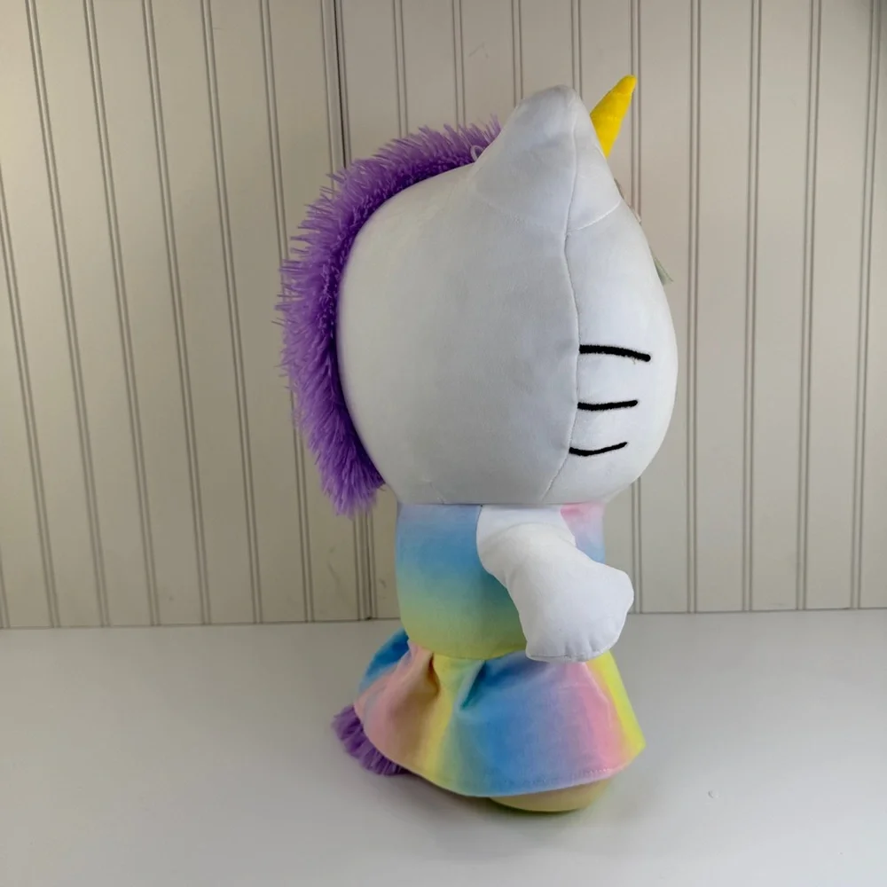 Sanrio Hello Kitty 24” Rainbow‎ 🌈 🦄 Unicorn Plush Doll Large Plush